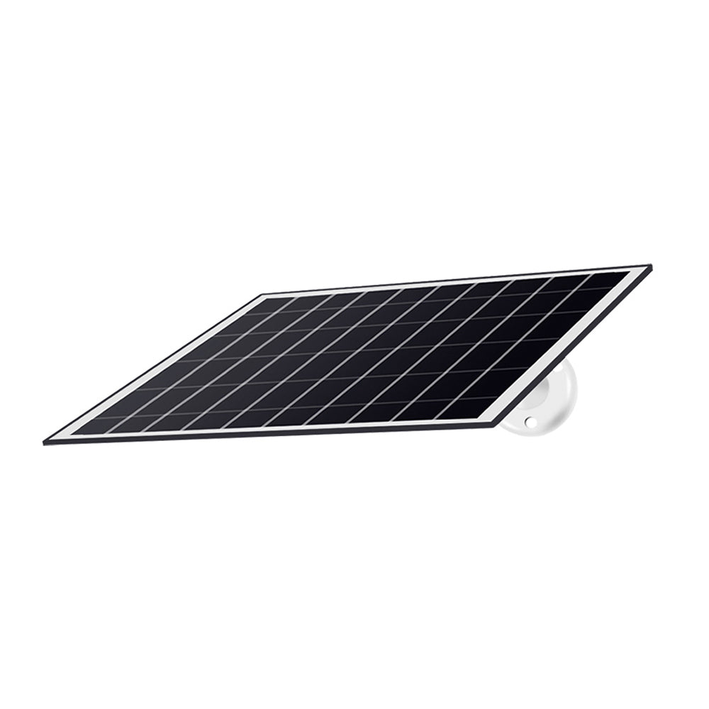 Solar Powered PTZ Camera 3 Rotating Lens Motion Detection Camera
