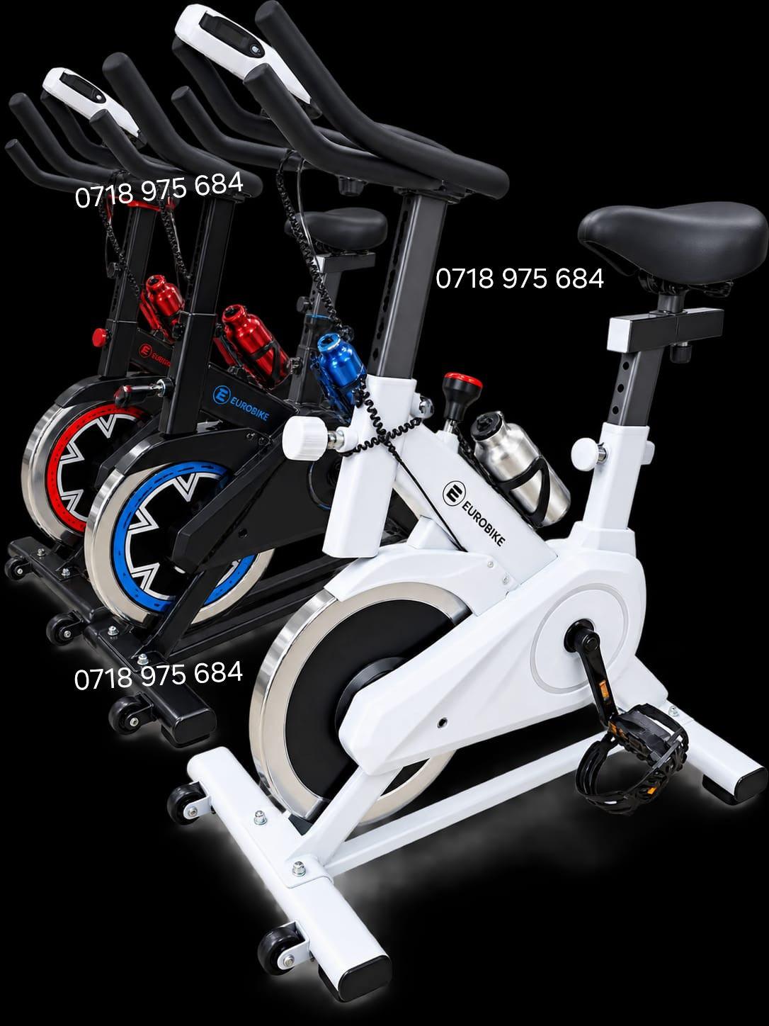 Cardio Exercise Spin Bike 6kg frywheel weight