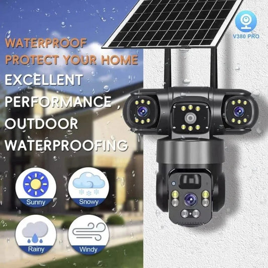 Smart Solar 4G CCTV Camera PTZ with Remote Monitoring