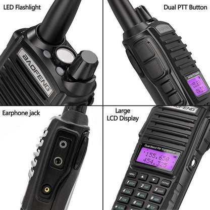 Baofeng UV-82 Good Quality Walkie Talkie Radio 8km range