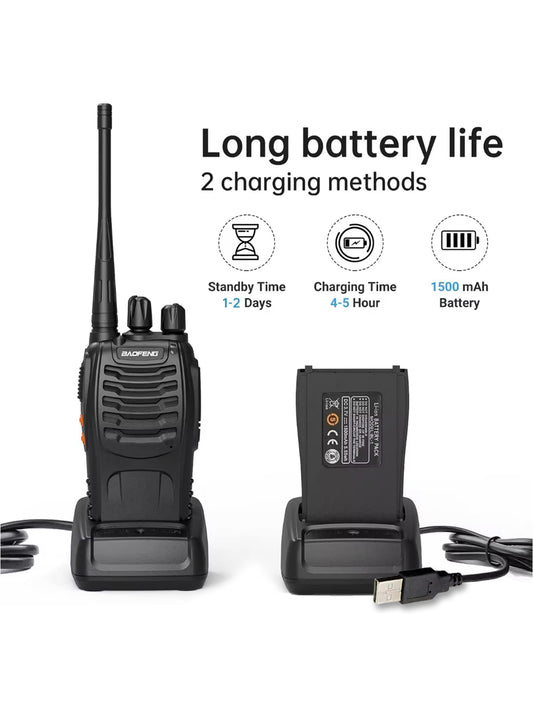 Baofeng BF-888S Handheld Radio Call Walkie Talkie 3KM-5KM