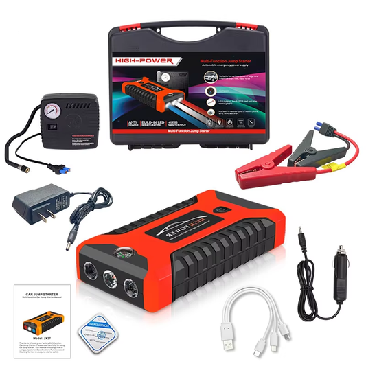 High Power 99800mAh Car Jump Starter  Multi Function Battery Booster Pack With LED Light