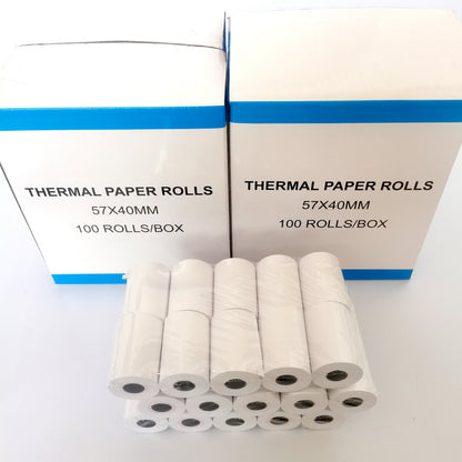 58mm thermal paper roll 100pcs