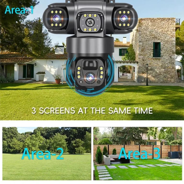 Smart Solar 4G CCTV Camera PTZ with Remote Monitoring