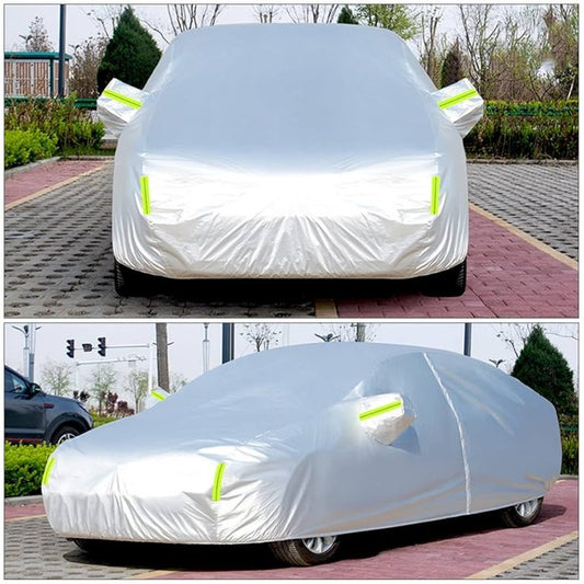 PREMIUM FABRIC CAR COVER ; PROTECT YOUR CAR FROM  HARSH WEATHER