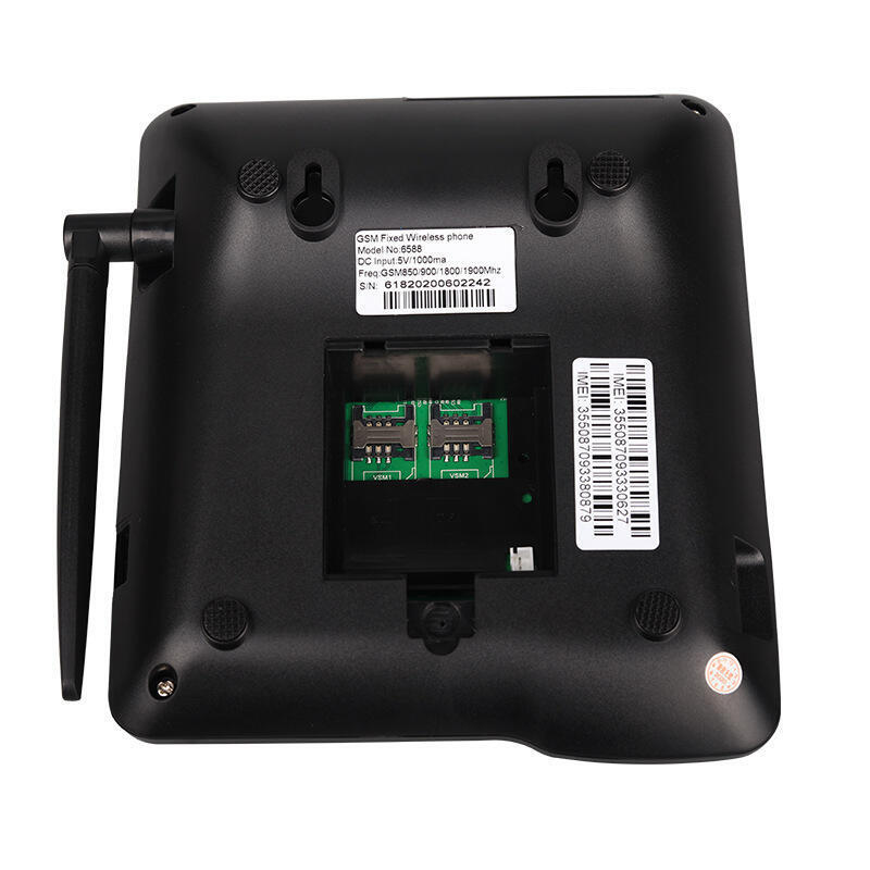 Dual SIM GSM Fixed Wireless Landline Phone 6588