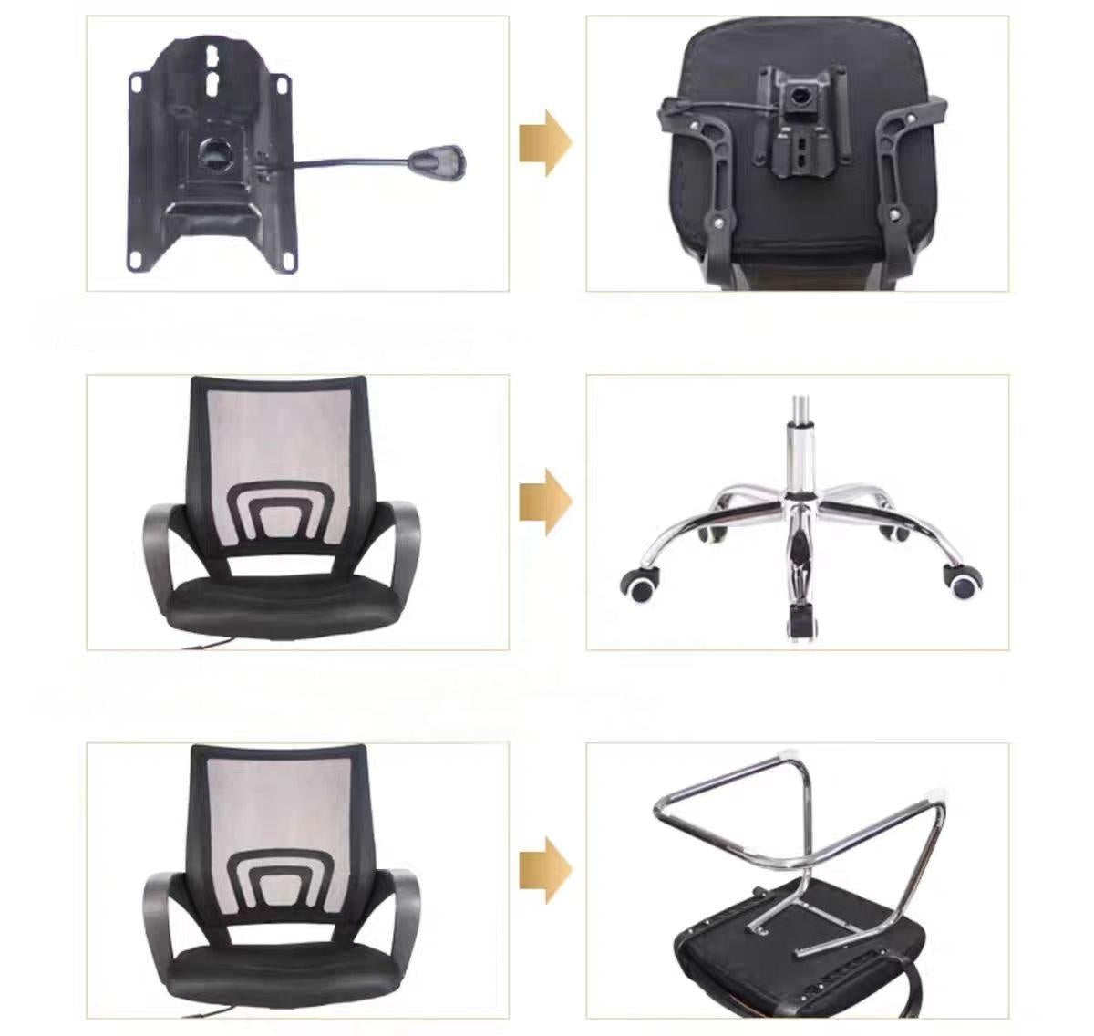Office Supply Ergonomic Mesh Office Chair – Adjustable Height, Lumbar Support, Swivel Desk Chair