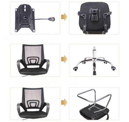 Office Supply Ergonomic Mesh Office Chair – Adjustable Height, Lumbar Support, Swivel Desk Chair