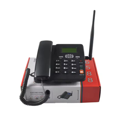 Dual SIM GSM Fixed Wireless Landline Phone 6588