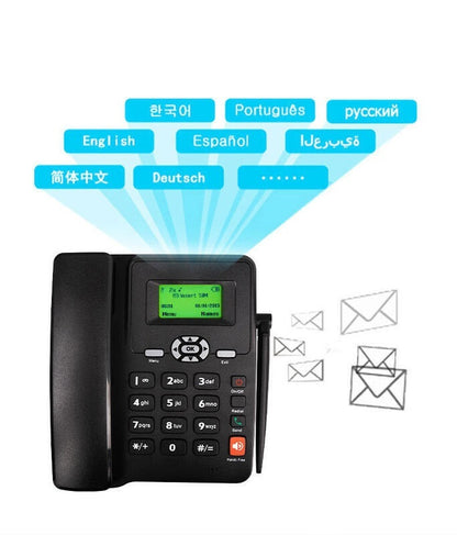 Dual SIM GSM Fixed Wireless Landline Phone 6588