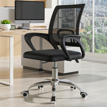 Office Supply Ergonomic Mesh Office Chair – Adjustable Height, Lumbar Support, Swivel Desk Chair