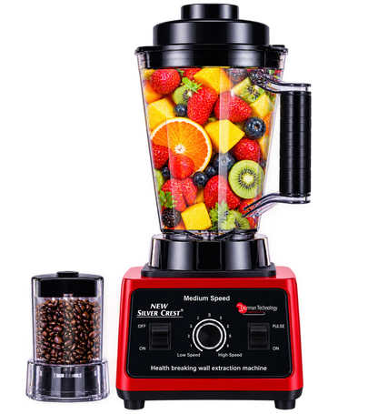 Silver Crest 4L Commercial Heavy Duty Blender & Food Processor –2 in 1